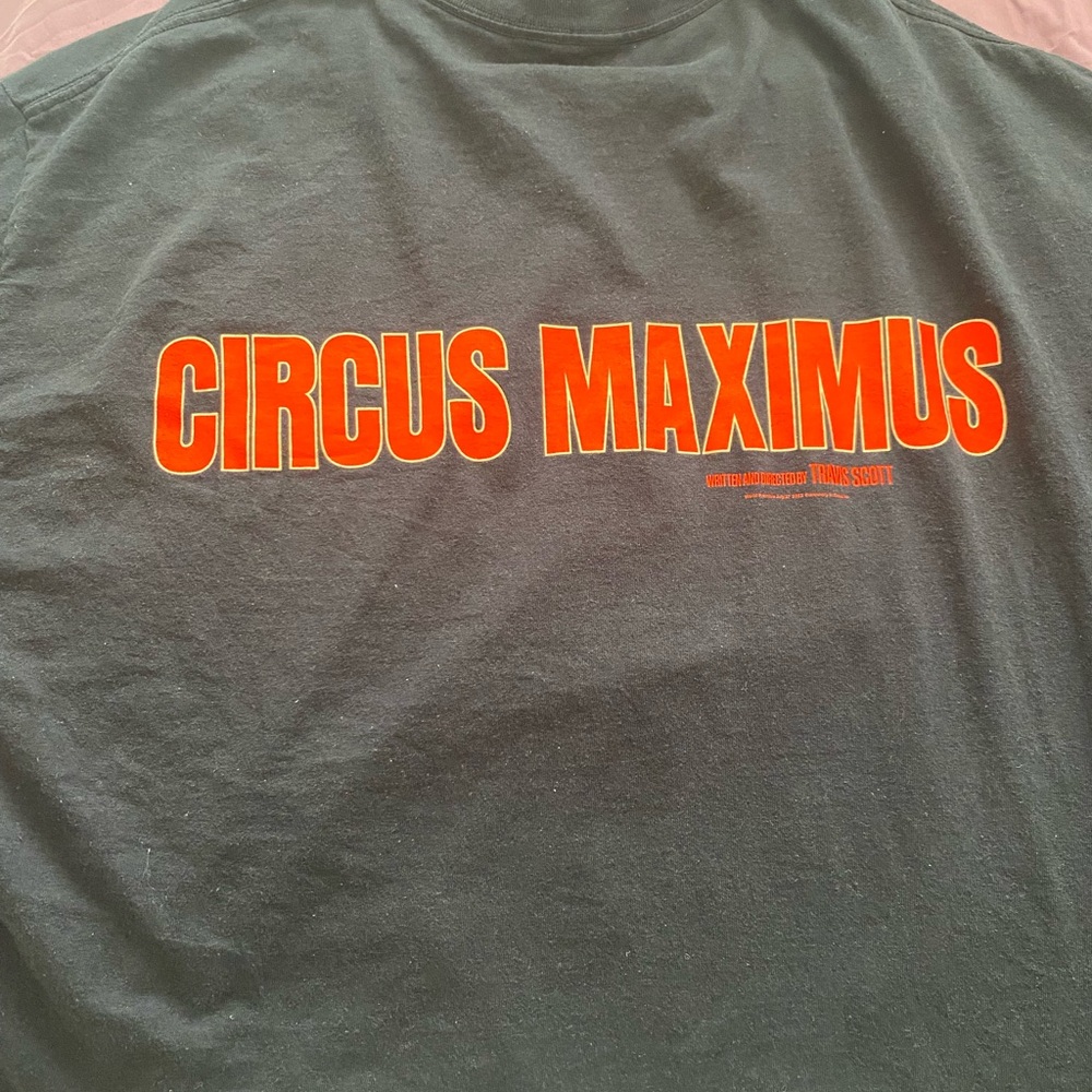 *RARE MOVIE PREMIERE EXCLUSIVE NEVER WORN* Travis Scott Circus Maximus Shirt